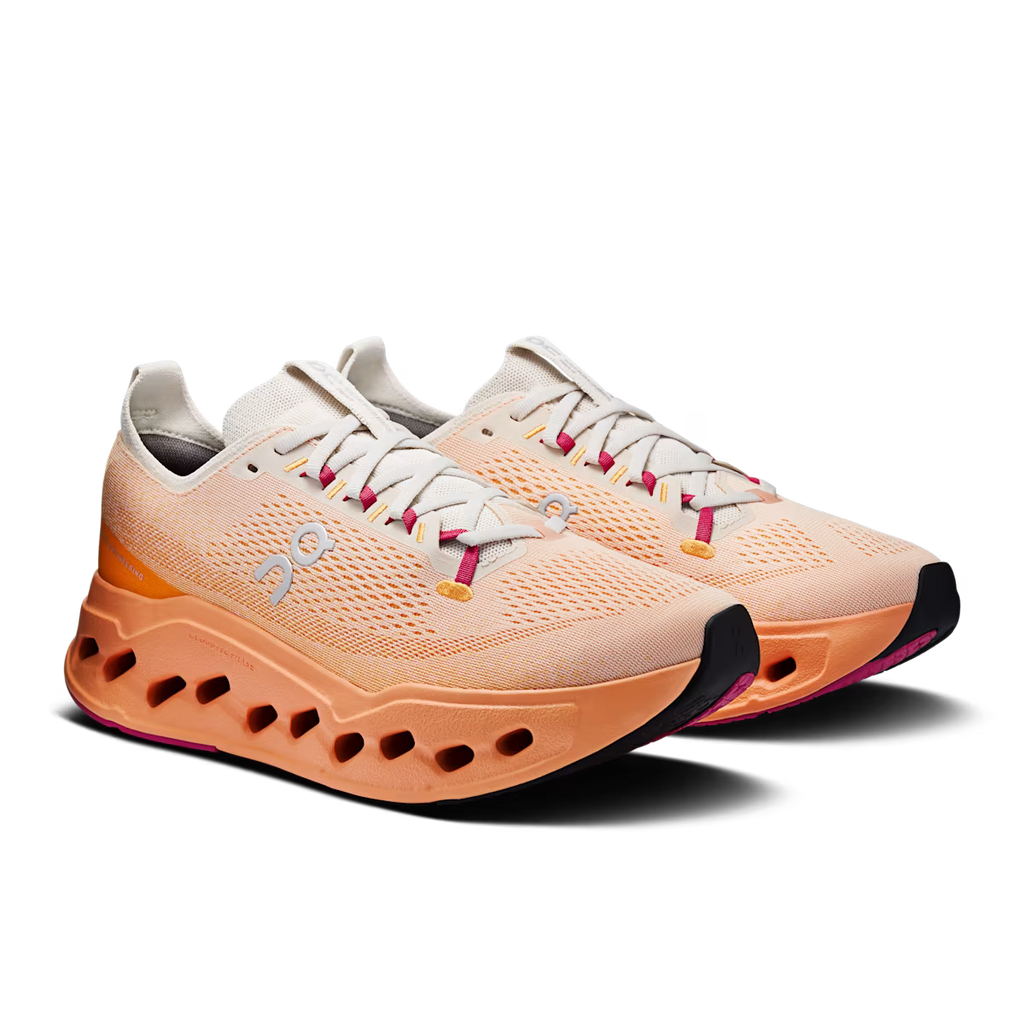Running Cloudsurfer Max — Pearl Tangerine
