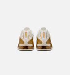 Shox R4 Womens Running Shoe - Soft Pearl/Metallic Gold