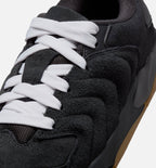 Sessions Mens Lifestyle Shoe - Black/Gum Light Brown/White/Varsity Red