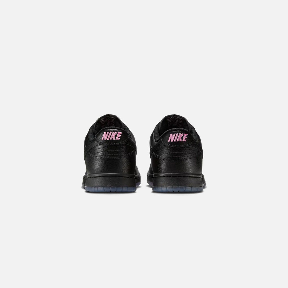 Dunk Low Retro Mens Lifestyle Shoe - Silver/Pink/Black