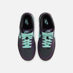 Dunk Low Grade School Lifestyle Shoe - Dark Smoke Grey/Grand Purple/Black/Artisan Teal