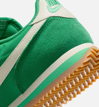 Cortez Textile Womens Lifestyle Shoe - Green/Sail