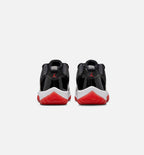 Air Jordan 11 Retro Bred Mens Lifestyle Shoe - Black/Varsity Red/White Free Shipping