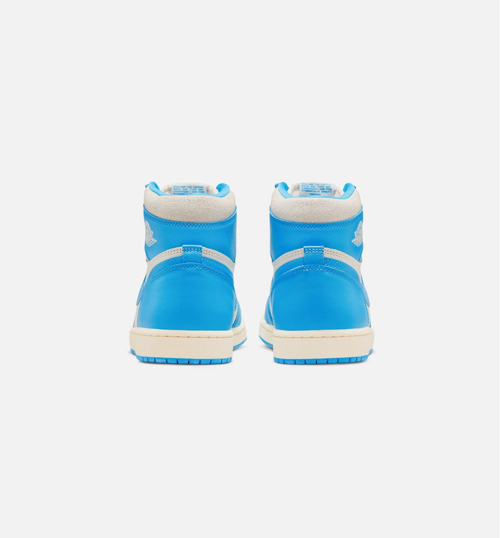 Air Jordan 1 Retro High OG UNC Reimagined Mens Lifestyle Shoe - Dark Powder Blue/Sail