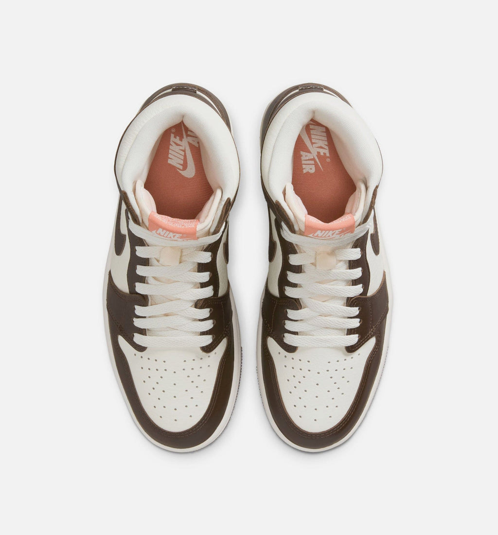 Air Jordan 1 Retro High OG Baroque Brown Womens Lifestyle Shoe - Baroque Brown/Light Madder Root/Sail