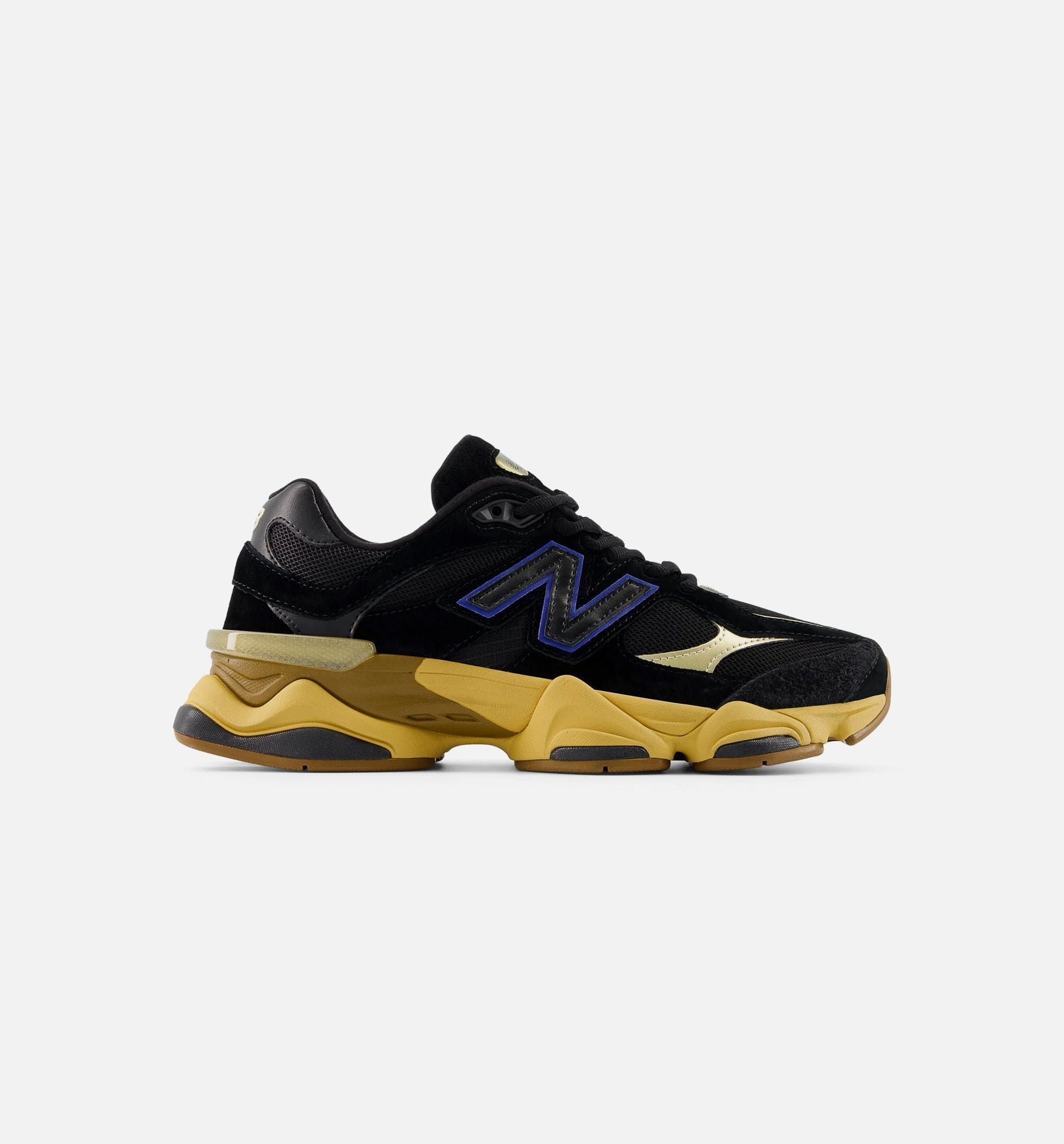 9060 Black Royal Gum Mens Lifestyle Shoe - Black/Gum/Navy Blue